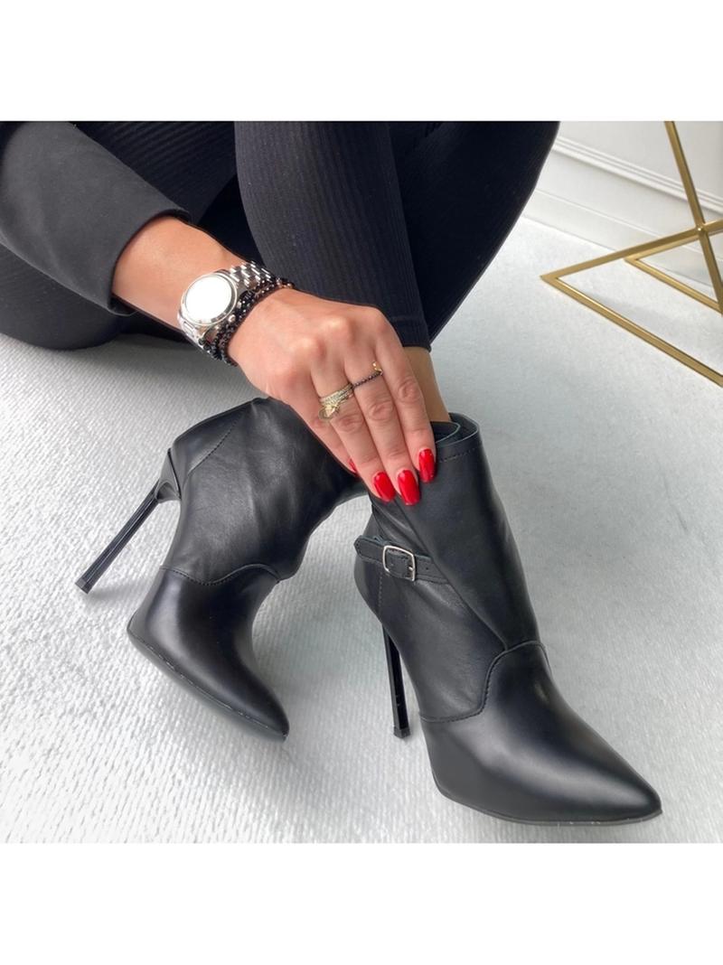 Botki na szpilce stylizacje