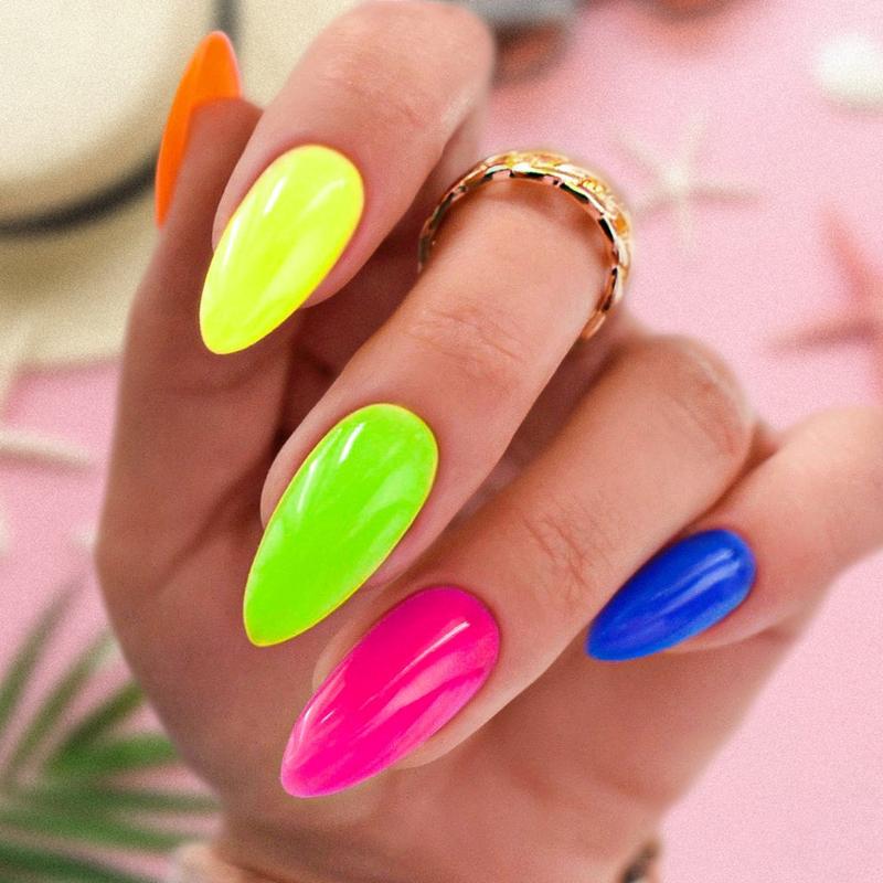 Neonowe paznokcie 2020