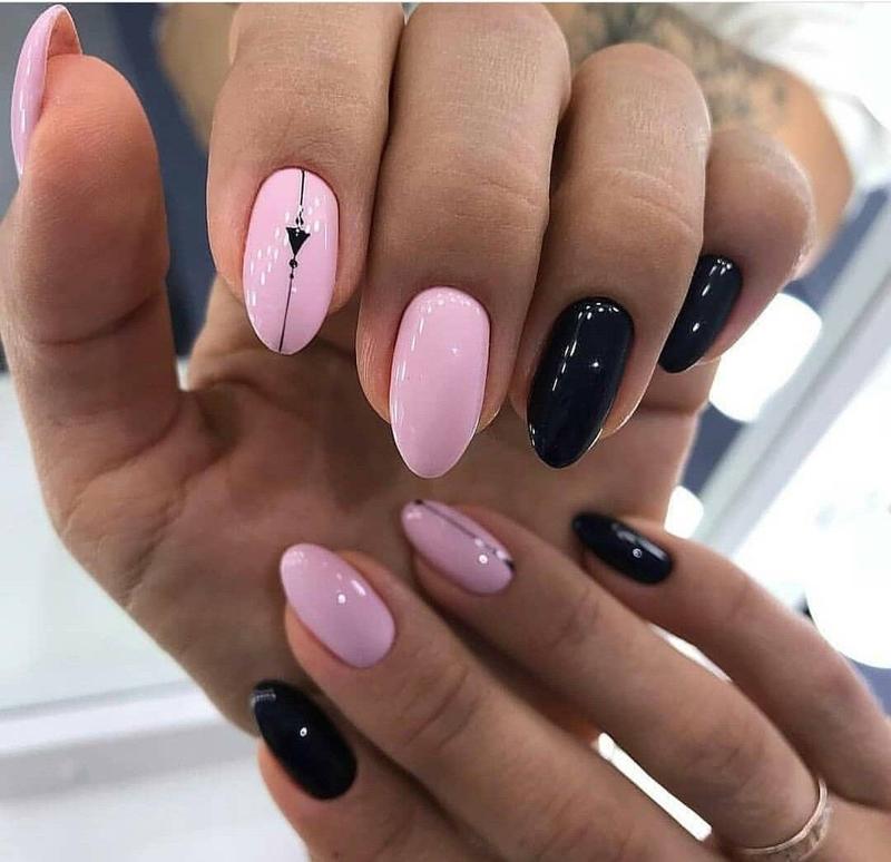 Manicure w odcieniach różu